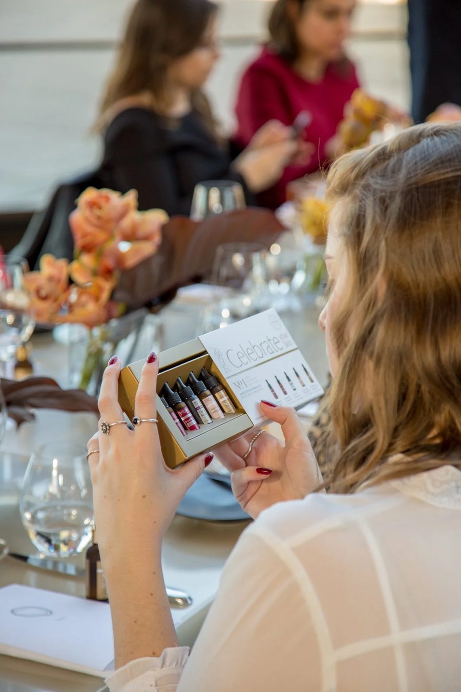 Trilogy press event table moment